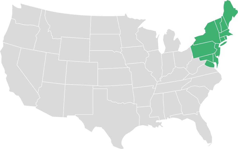 Northeast Map