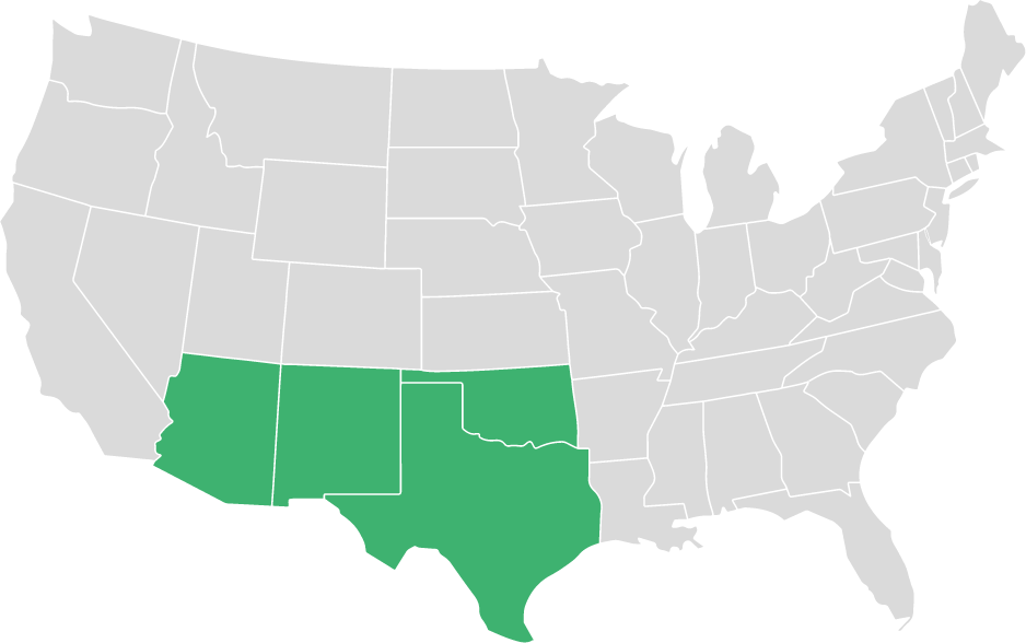 Southwest Map