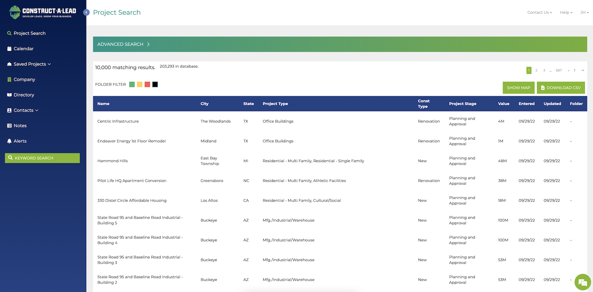 Calportal dashboard