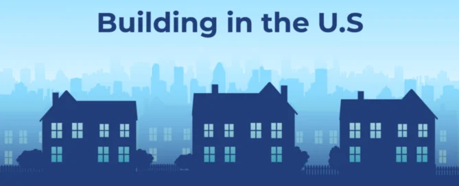 The Featured Image For A Post With An Infographic On The Rise Of Residential Construction Permits.