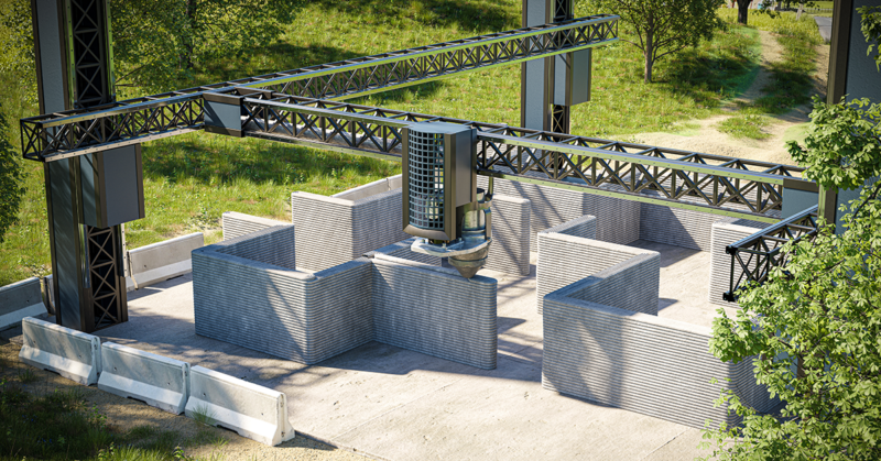 3D House Printing Robots Are Transforming Construction Sites - Here's ... - Innovative Apartment Renovation With 3D Printing Technology